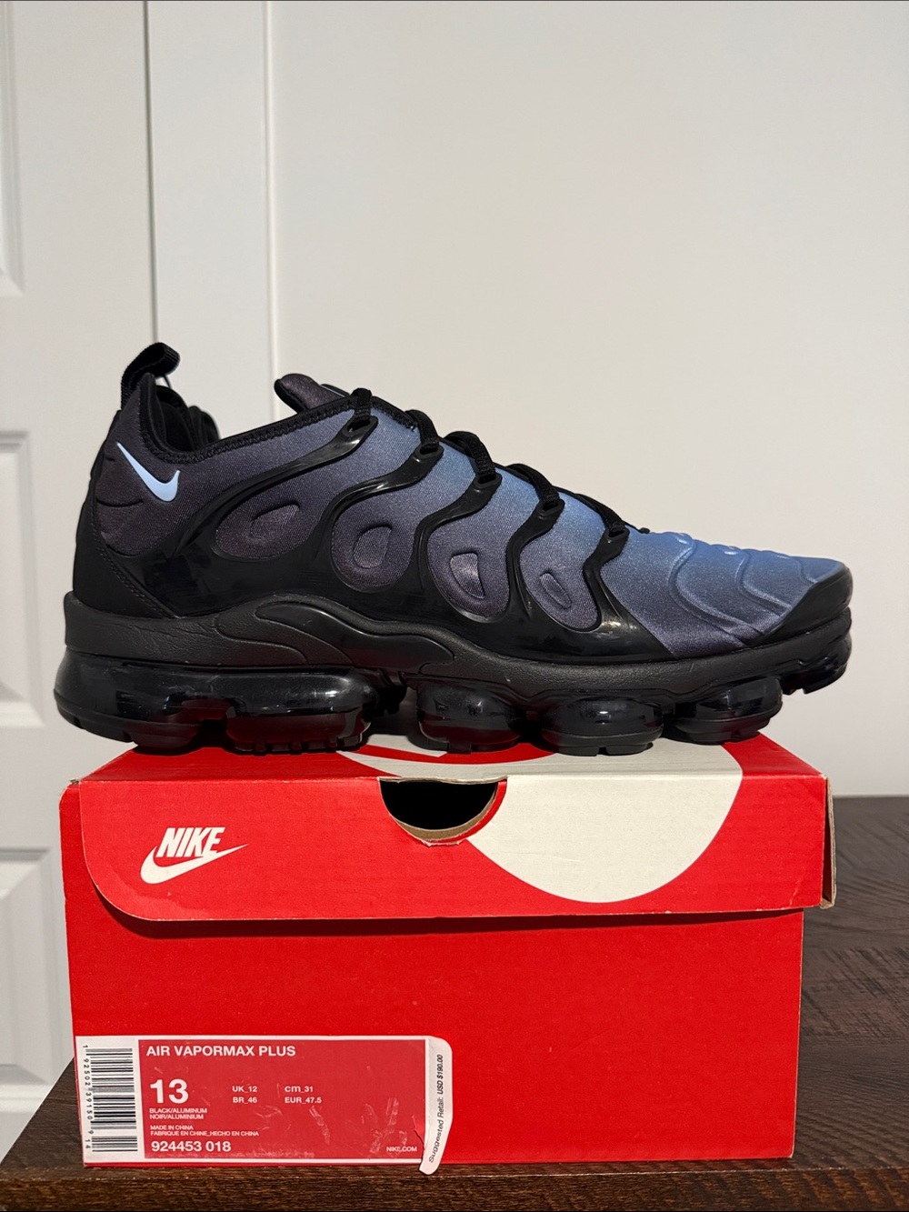 Nike Men VaporMax Plus - Size 13 - Like New/Smoke & Pet Free